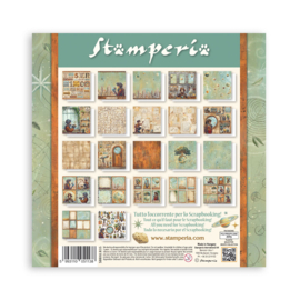 Stamperia A New Beginning 8x8 Inch Paper Pad Single Face