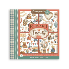 Stamperia Family Rub-On Kit