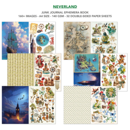 Ciao Bella Neverland Junk Journal & Ephemera Book