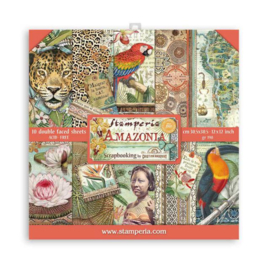 Stamperia Amazonia 12x12 Inch Paper Pack