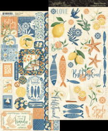 Graphic 45 Scenic Route Sticker Set