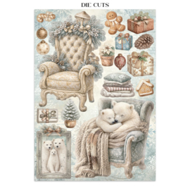 Stamperia White Christmas Junk Journal