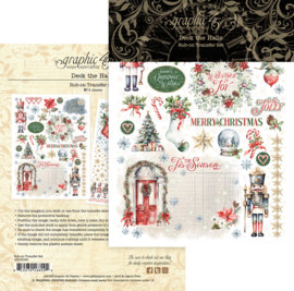 Graphic 45 Deck the Halls Rub-On Transfers