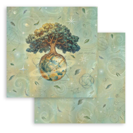 Stamperia A New Beginning 12x12 Inch Scrapbooking Pad