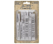 Tim Holtz Idea-ology Quote Chips Theories