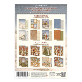 Stamperia Silent Night Junk Journal Focus Points A5