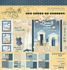 Graphic 45 The Beach is Calling 12x12 Collection Pack