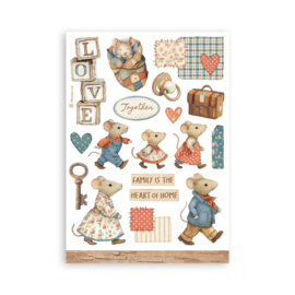Stamperia Family Washi Pad
