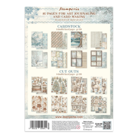 Stamperia White Christmas Junk Journal Focus Points A5