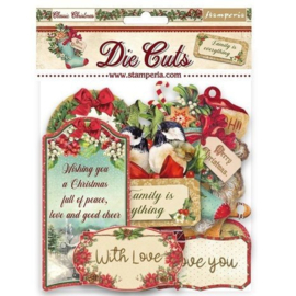 Stamperia Classic Christmas Die Cuts