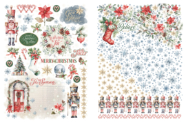 Graphic 45 Deck the Halls Rub-On Transfers
