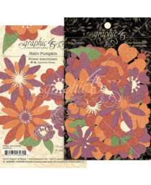 Graphic 45 Hello Pumpkin Flower Assortment