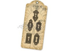 Graphic 45 Ornate Metal Key Holes