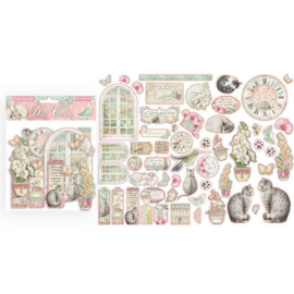 Stamperia Orchids and Cats Die Cuts