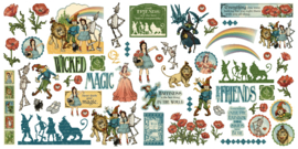 Graphic 45 Wonder of Oz Ephemera Set
