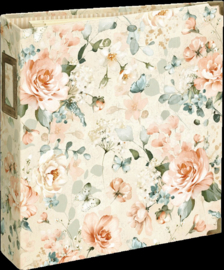 Graphic 45 Always & Forever Vintage Rose Binder Album with Pocket pages