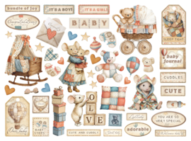 Stamperia Baby Die Cuts