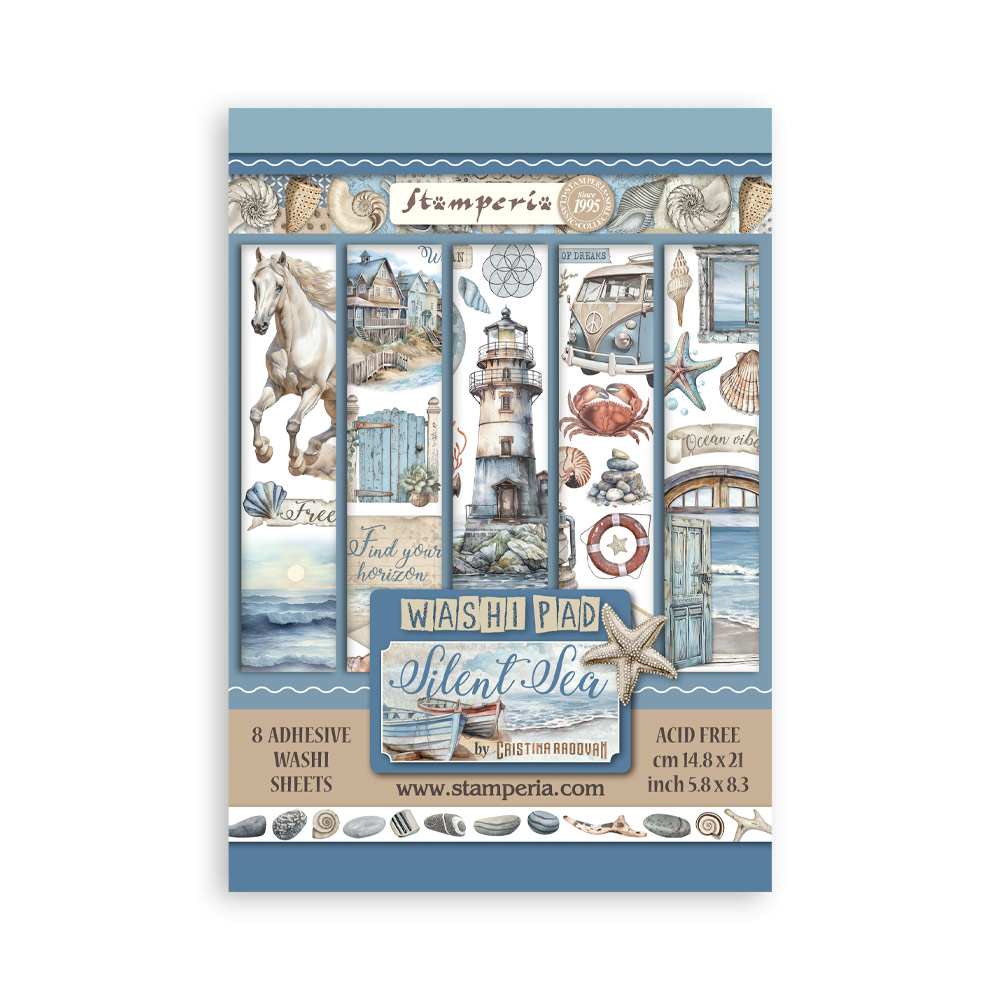 Stamperia Silent Sea Washi Pad