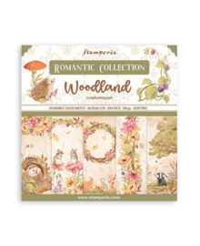 Stamperia Romantic Woodland 8x8 Inch Paper Pack
