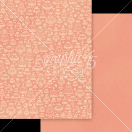 Graphic 45 Always & Forever 8,5x11 Inch Patterns & Solids Pack