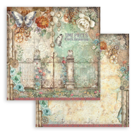 Stamperia Gardens of Time 12x12 Inch Scrapbooking Pad