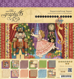 Graphic 45 Nutcracker Sweet 8x8 Paper Pad