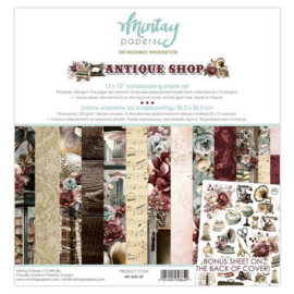 Mintay 12x12 Inch Paper Set Antique Shop