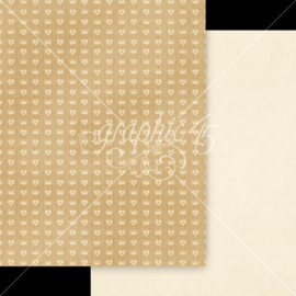 Graphic 45 Always & Forever 8,5x11 Inch Patterns & Solids Pack