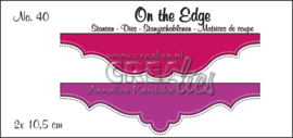 Crealies On the Edge Stansen No. 40