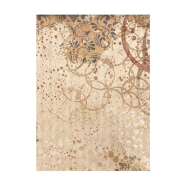 Stamperia Coffee and Chocolate Rice Paper A6