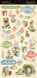 Graphic 45 Hip Hip Hooray! Sticker Set