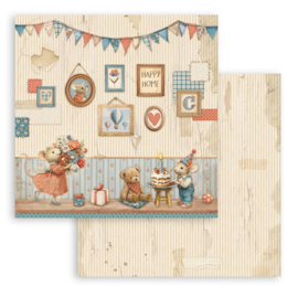 Stamperia Family 8x8 Inch Paper Pack