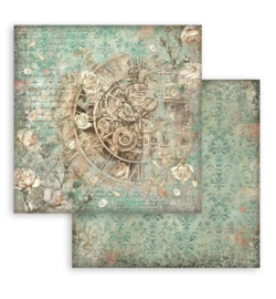 Stamperia Gardens of Time 12x12 Scrapbooking Pad Maxi Backgrounds Selection