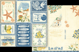 Graphic 45 Scenic Route 12x12 Inch Collection Pack