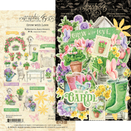 Graphic 45 Grow with Love Ephemera Assortment