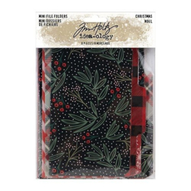 Tim Holtz Idea-ology Christmas Mini File Folders