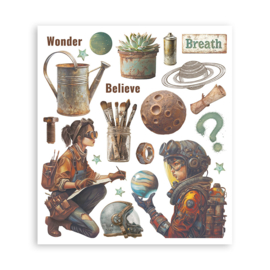 Stamperia A New Beginning Rub-On Selection