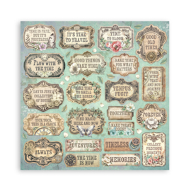 Stamperia Gardens of Time 12x12 Inch Scrapbooking Pad