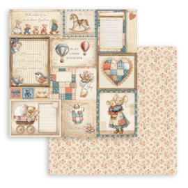 Stamperia Baby 8x8 Inch Mini Pad
