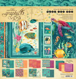 Graphic 45 Seas the Day 12x12 Inch Collection Pack