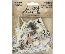 Tim Holtz Idea-ology Field Notes Ephemera Snippets
