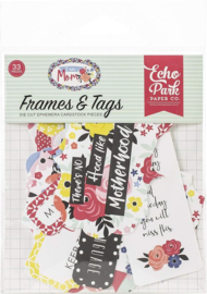 Echo Park I am Mom Frames & Tags