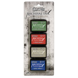 Distress Archival Mini Ink Pad Kit #6