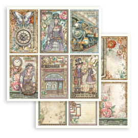 Stamperia Gardens of Time 12x12 Inch Scrapbooking Pad