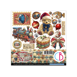 Ciao Bella Toy Shop 6x6 Fussy Cut Pad