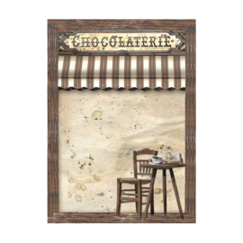 Stamperia Coffee and Chocolate Rice Paper A6