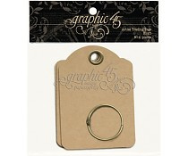 Graphic 45 Artist Trading Tags Kraft