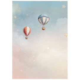 Stamperia Family Rice Paper A6 Backgrounds