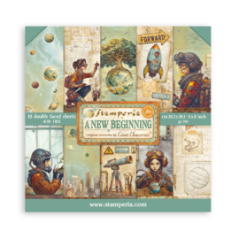 Stamperia A New Beginning 8x8 Inch Paper Pack