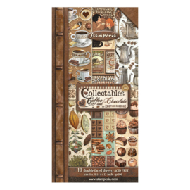 Stamperia Coffee and Chocolate 6x12 Inch Paper Pack